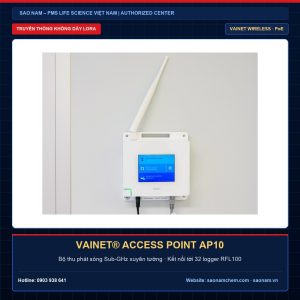 Bộ thu phát không dây VaiNet Access Point AP10 Vaisala cho hệ thống giám sát nhiệt độ độ ẩm phòng sạch và kho dược