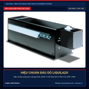 Dịch vụ hiệu chuẩn máy đếm tiểu phân trong chất lỏng PMS LiQuilaz E20 E20P E15P chuẩn ISO 21501-2 tại SAO NAM