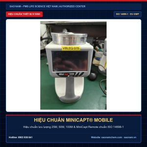 Dịch vụ hiệu chuẩn máy lấy mẫu vi sinh MiniCapt 100M 50M 25M và MiniCapt Remote chính hãng PMS tại SAO NAM