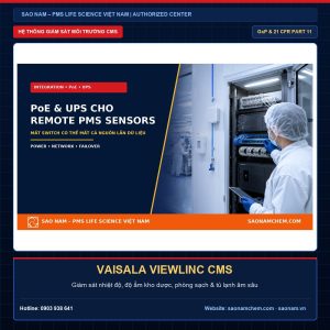 Hệ thống giám sát liên tục ViewLinc CMS giám sát kho dược phòng sạch