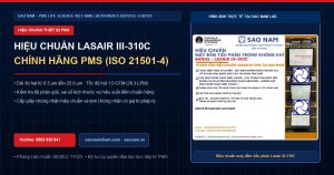 Dịch Vụ Hiệu Chuẩn Máy Đếm Tiểu Phân Lasair III-310C Chính Hãng PMS (ISO 21501-4)