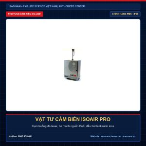 Linh kiện vật tư máy đếm tiểu phân online IsoAir chính hãng PMS