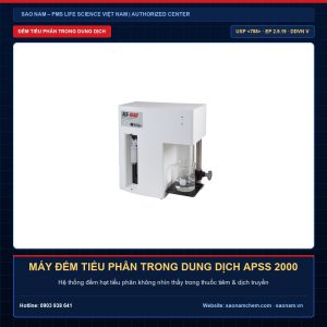 Máy đếm tiểu phân trong dung dịch APSS 2000 – Giải pháp thiết bị phòng sạch và hiệu chuẩn chính hãng PMS tại SAO NAM