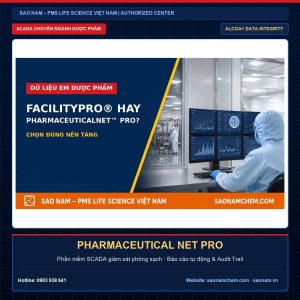 Phần mềm giám sát tiểu phân và vi sinh Pharmaceutical Net Pro SCADA Dược