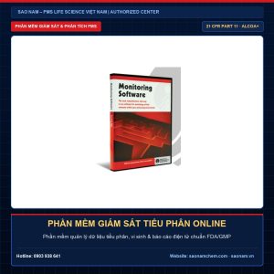 Phần mềm giám sát tiểu phân online – Giải pháp thiết bị phòng sạch và hiệu chuẩn chính hãng PMS tại SAO NAM