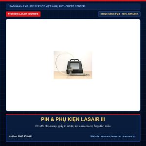 Pin, phụ kiện và linh kiện máy đếm tiểu phân Lasair III chính hãng PMS