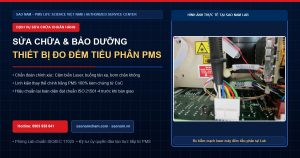 Dịch vụ sửa chữa và bảo dưỡng thiết bị đo đếm tiểu phân vi sinh PMS chính hãng